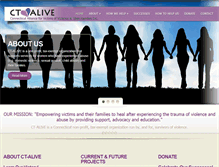 Tablet Screenshot of ct-alive.org